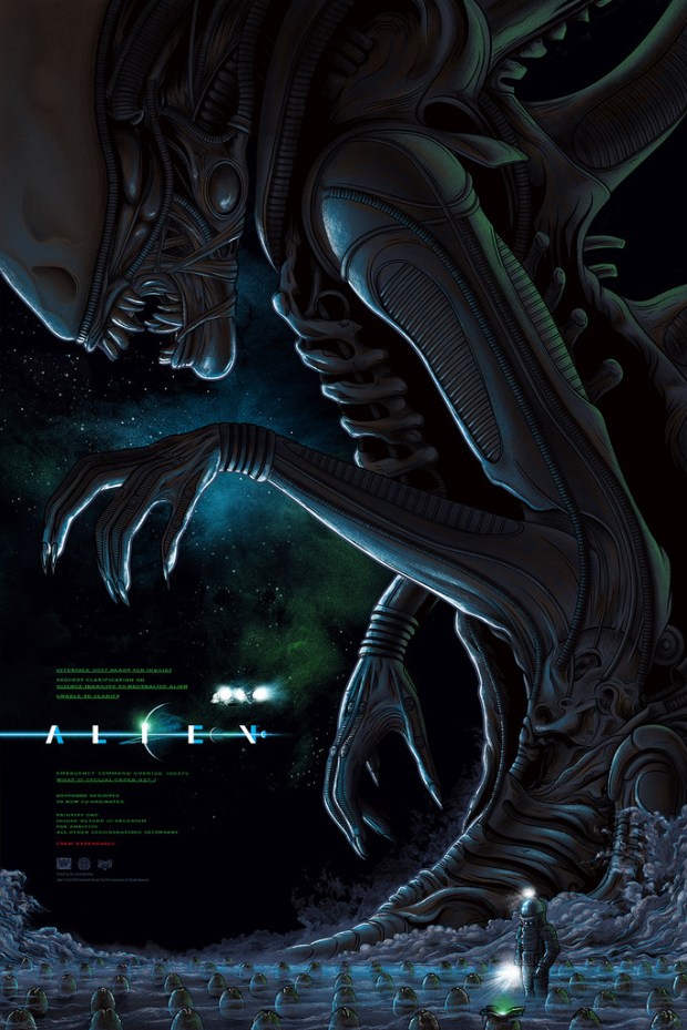 Alien_Regular Variant_by Mike Saputo