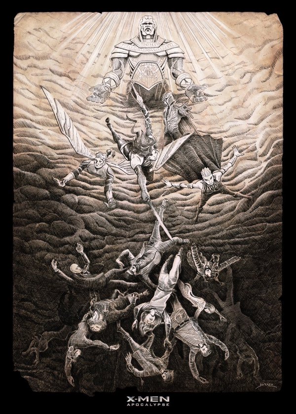 X-Men_Apocalypse_By Xavier Drago