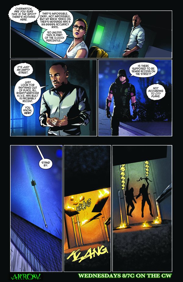 Arrow_S04E22_Lost in the Flood_Comic Preview