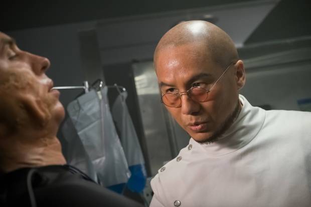 GOTHAM: L-R:  Guest stars Brian McManamon and BD Wong  in the "Wrath of the Villains: A Legion of Horribles" episode of GOTHAM airing Monday, May 16 (8:00-9:00 PM ET/PT) on FOX. ©2016 Fox Broadcasting Co. Cr: Jeff Neumann/FOX
