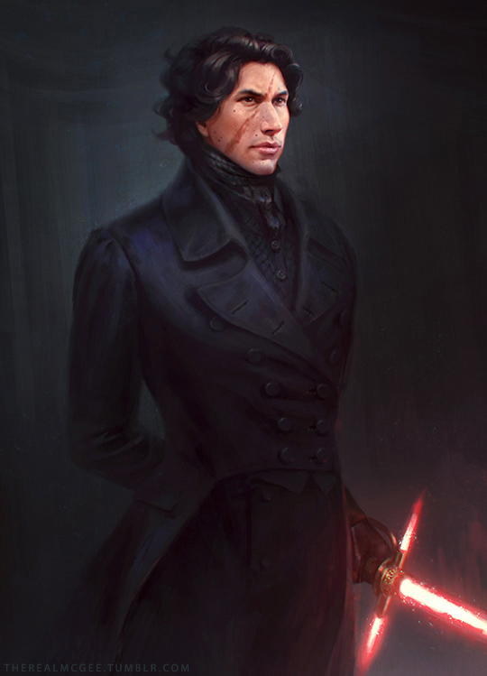 Regency AU Kylo