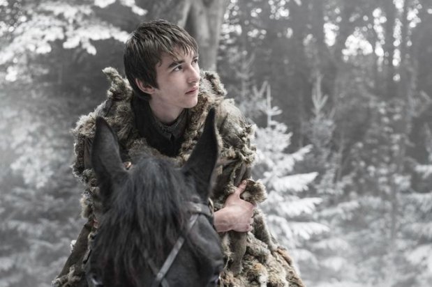 Isaac Hempstead Wright as Bran Stark. Credit: Helen Sloan/HBO