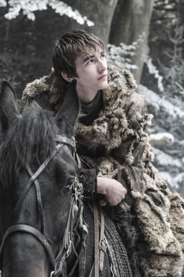 Isaac Hempstead Wright as Bran Stark. Credit: Helen Sloan/HBO