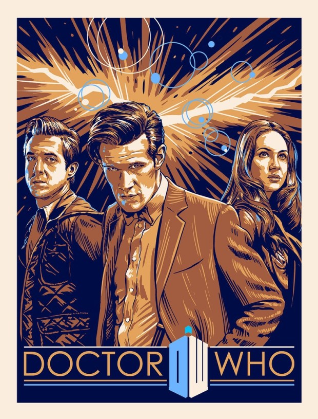 Doctor Who_Print 2_by Alex Zablotsky