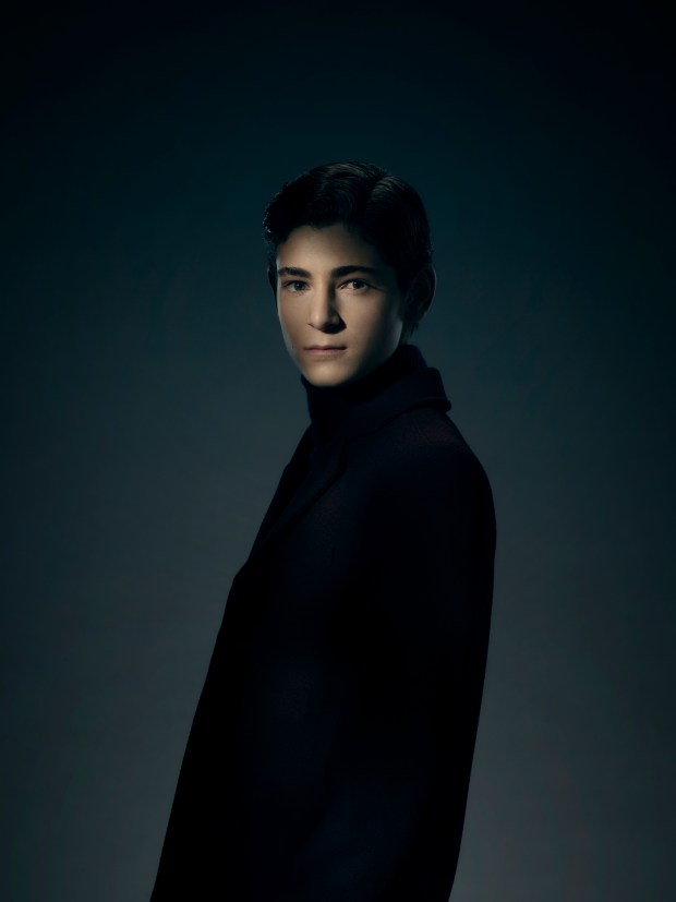 GOTHAM: David Mazouz. Season 2 of GOTHAM premieres Monday, Sept. 19 (8:00-9:00 PM ET/PT) on FOX. ©2016 Fox Broadcasting Co. Cr: Kevin Lynch/FOX