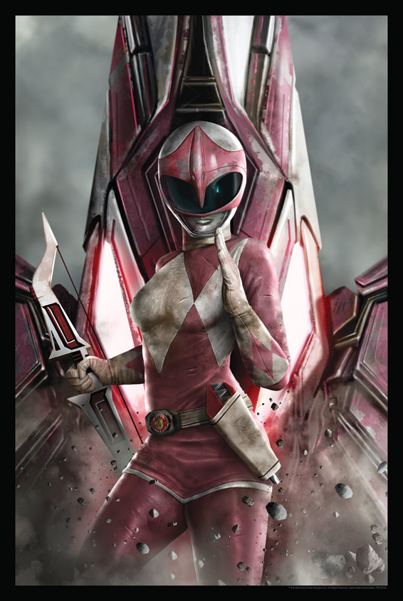 Pink Ranger by Carlos Dattoli