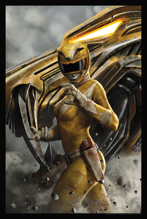 Yellow Ranger by Carlos Dattoli