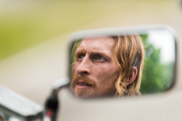 Austin Amelio as Dwight - The Walking Dead _ Season 7, Episode 3 - Photo Credit: Gene Page/AMC