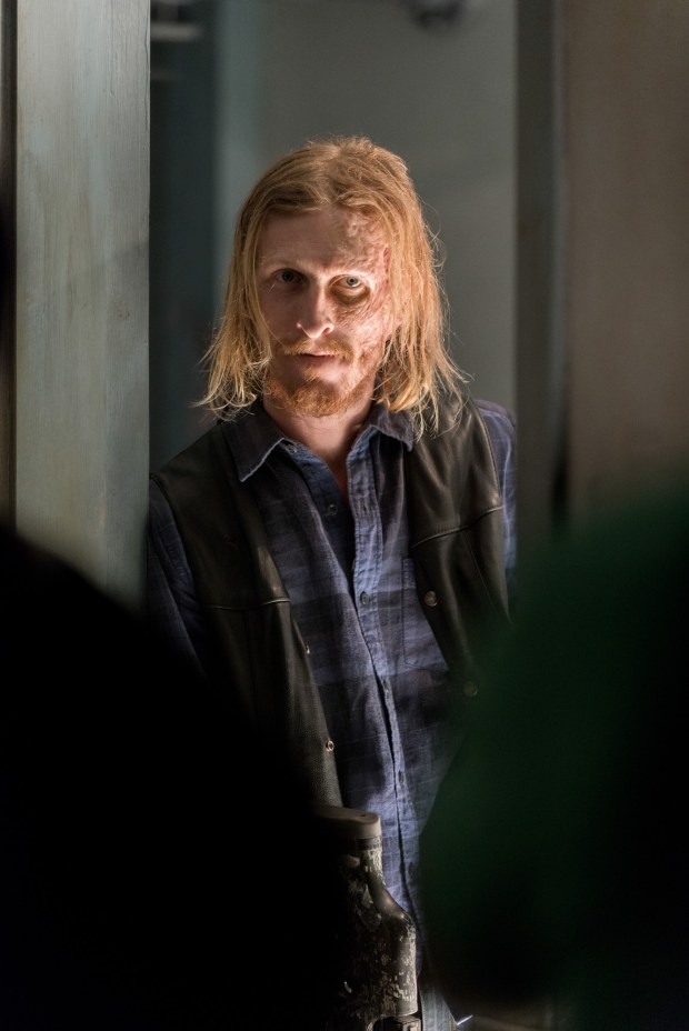 Austin Amelio as Dwight - The Walking Dead _ Season 7, Episode 3 - Photo Credit: Gene Page/AMC