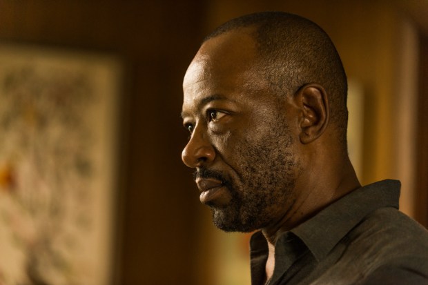 Lennie James as Morgan Jones - The Walking Dead _ Season 7, Episode 8 - Photo Credit: Gene Page/AMC