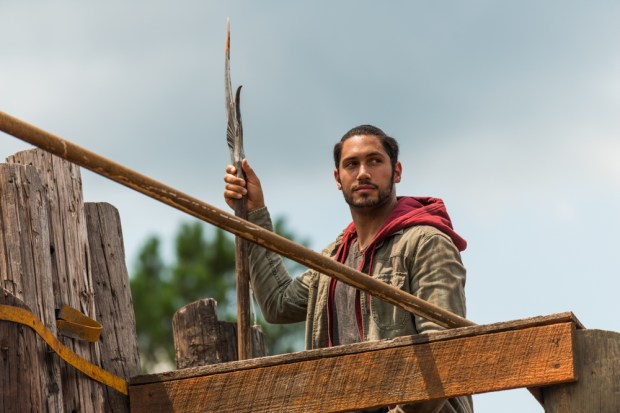 Peter Zimmerman as Eduardo - The Walking Dead _ Season 7, Episode 8 - Photo Credit: Gene Page/AMC