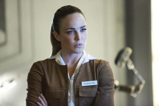 DC's Legends of Tomorrow --"Raiders of the Lost Art"-- LGN209a_0255.jpg -- Pictured: Caity Lotz as Sara Lance/White Canary -- Photo: Bettina Strauss/The CW -- ÃÂ© 2017 The CW Network, LLC. All Rights Reserved