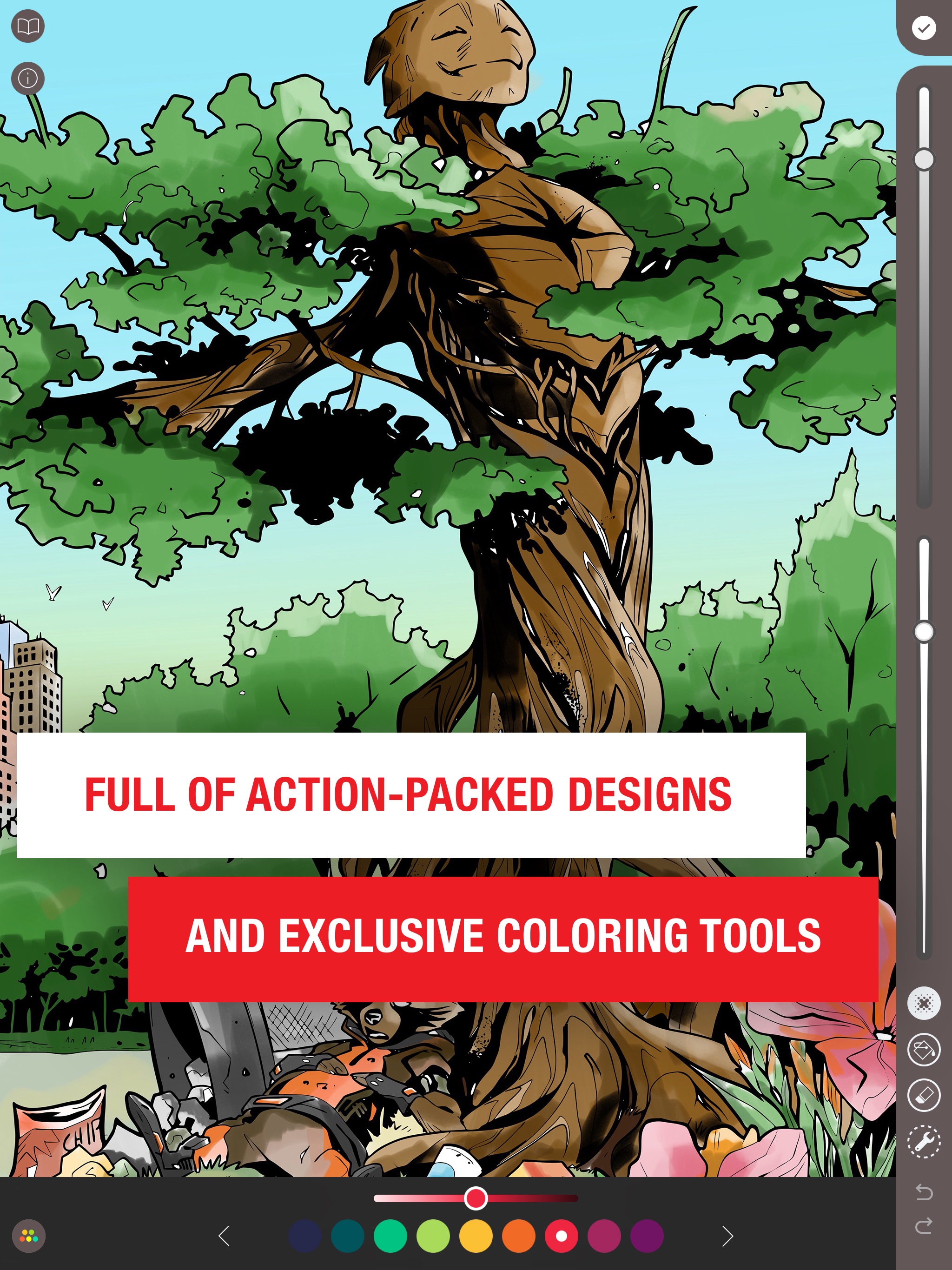 Marvel Launches New App – Marvel: Color Your Own – We Geek Girls